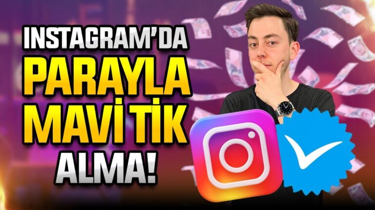 Instagram Mavi Tik Nedir? Nasıl Alınır? Mavi Tık Hilesi