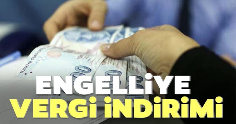 Engelli Vergi İndirimi Başvurusu Nasıl Yapılır? Şartları Nelerdir?