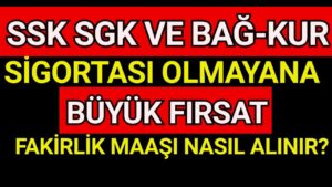 Fakirlik Maaşı Nasıl Alınır? Başvuru Şartları ve E-Devlet Başvuru Formu