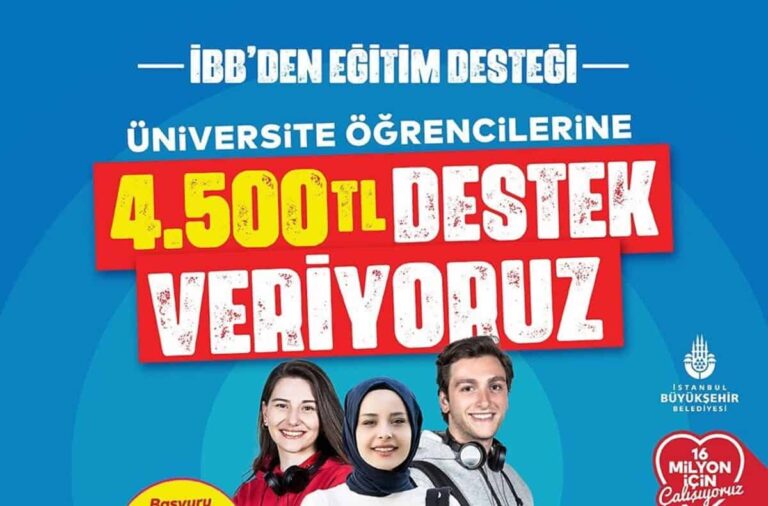 İBB Eğitim Destek Paketi Başvurusu ve Başvuru Formu