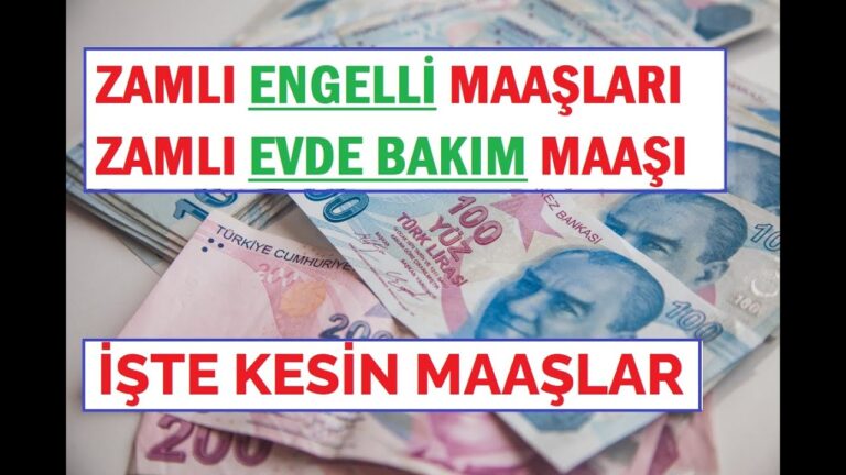 Engelli Maaşı Şartları Nelerdir? Kimler Engelli Maaşı Alınır?