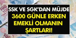 Erken Emekli Olma Şartları? Nasıl Erken Emekli Olurum?