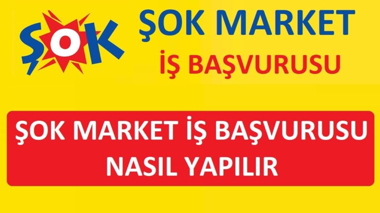 ŞOK İş Başvurusu Nasıl Yapılır? Başvuru Formu ve Şartları