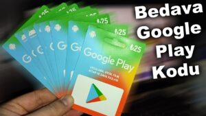 Bedava Google Play Kodu (50 TL ve 100 TL Kodlar)