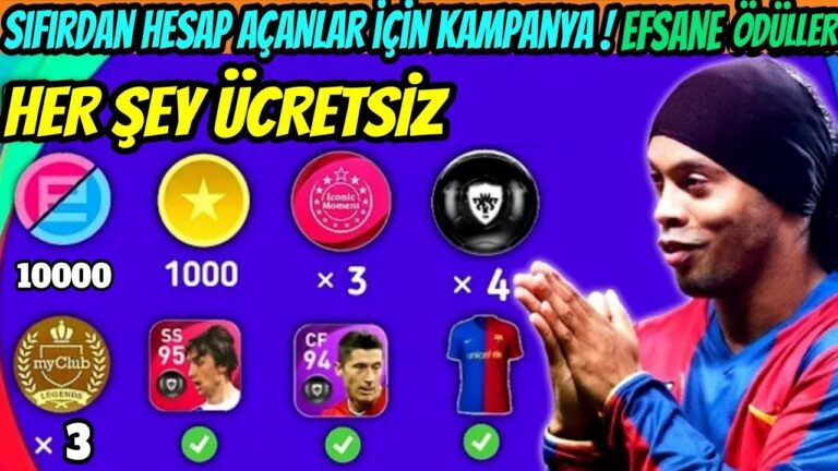 Bedava Pes Mobile Hesapları – Ücretsiz eFootball Hesapları